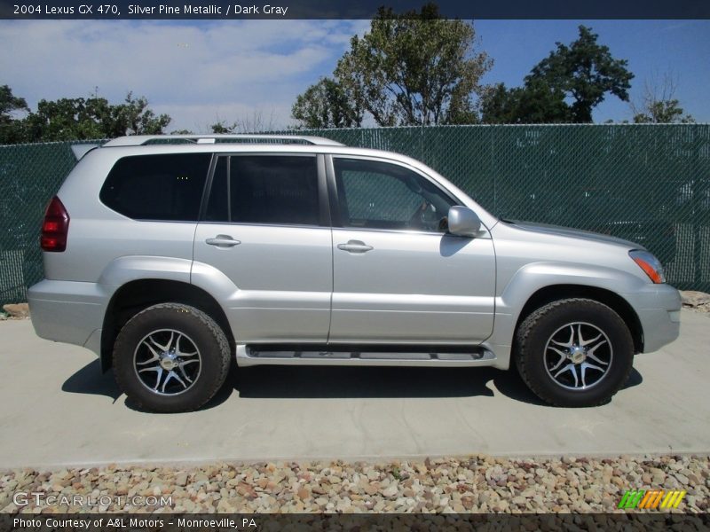 Silver Pine Metallic / Dark Gray 2004 Lexus GX 470