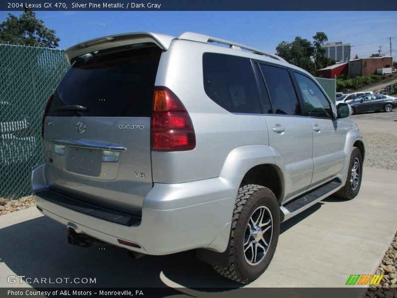 Silver Pine Metallic / Dark Gray 2004 Lexus GX 470