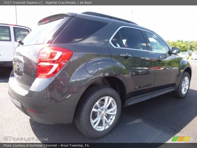 Nightfall Gray Metallic / Jet Black 2017 Chevrolet Equinox LT
