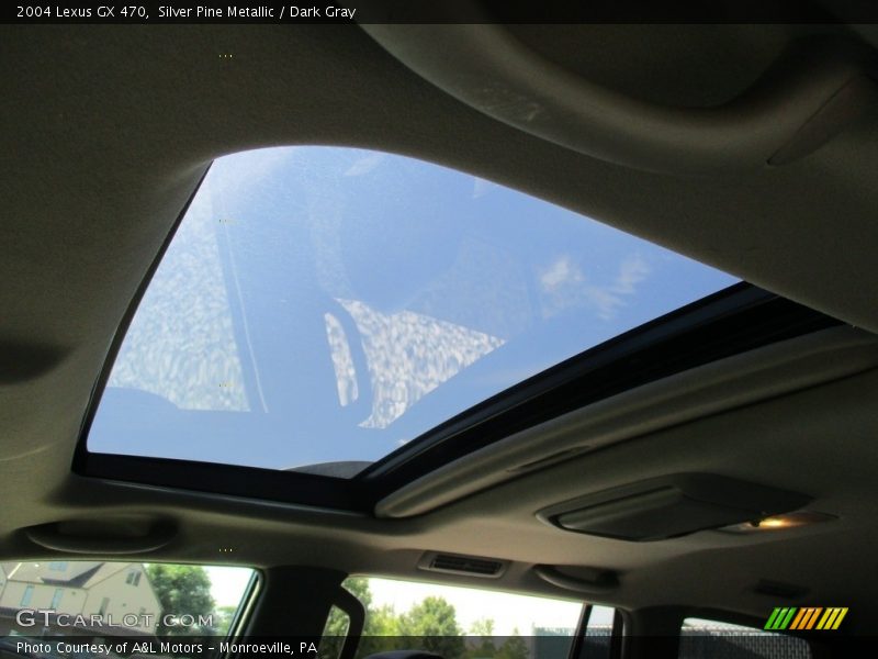 Silver Pine Metallic / Dark Gray 2004 Lexus GX 470