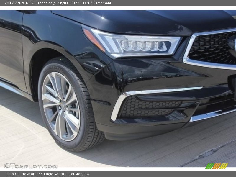 Crystal Black Pearl / Parchment 2017 Acura MDX Technology