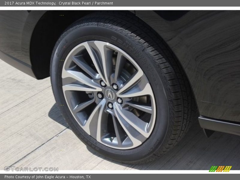 Crystal Black Pearl / Parchment 2017 Acura MDX Technology