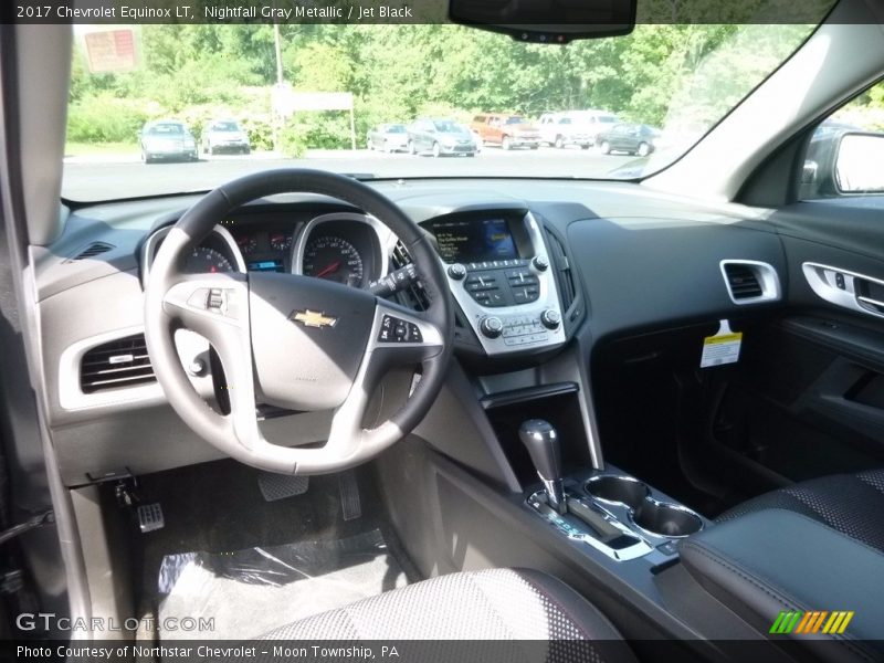 Nightfall Gray Metallic / Jet Black 2017 Chevrolet Equinox LT