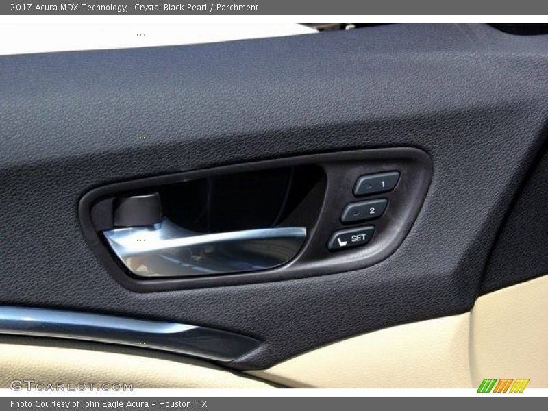 Crystal Black Pearl / Parchment 2017 Acura MDX Technology