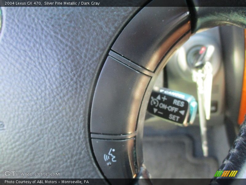 Silver Pine Metallic / Dark Gray 2004 Lexus GX 470