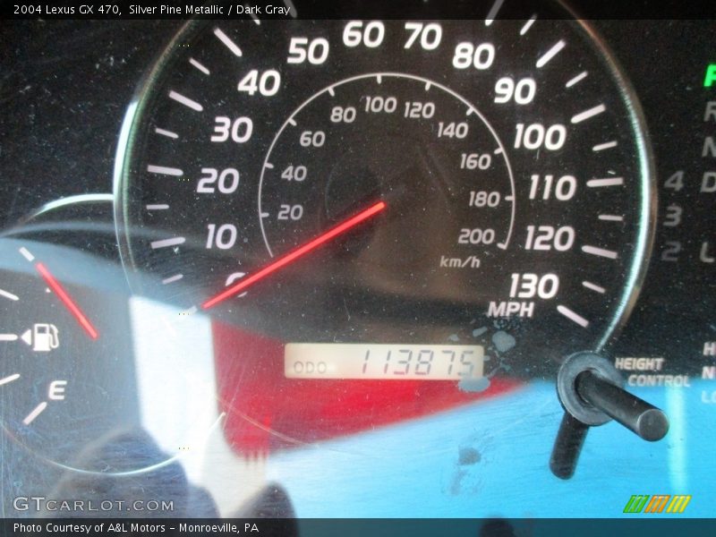 Silver Pine Metallic / Dark Gray 2004 Lexus GX 470