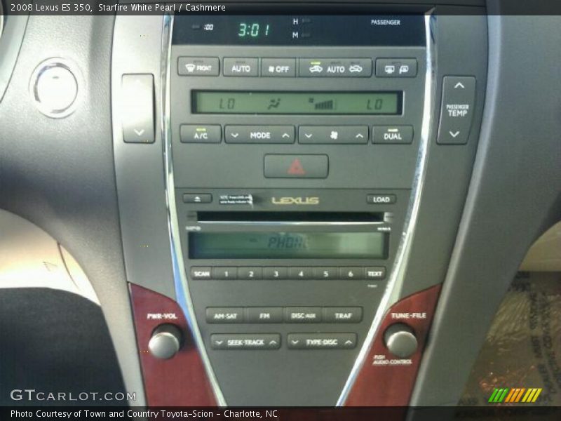 Starfire White Pearl / Cashmere 2008 Lexus ES 350