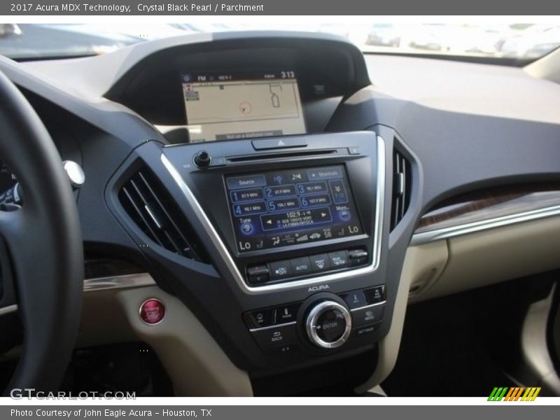 Crystal Black Pearl / Parchment 2017 Acura MDX Technology