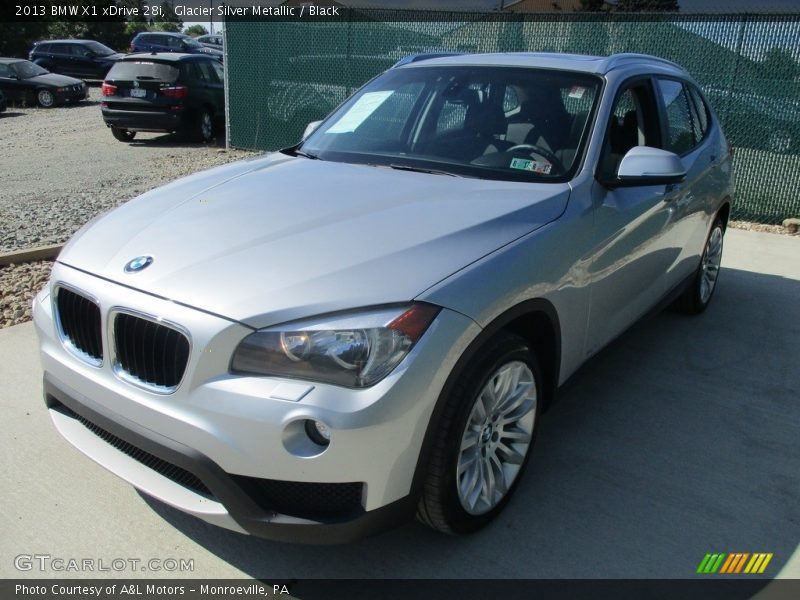 Glacier Silver Metallic / Black 2013 BMW X1 xDrive 28i