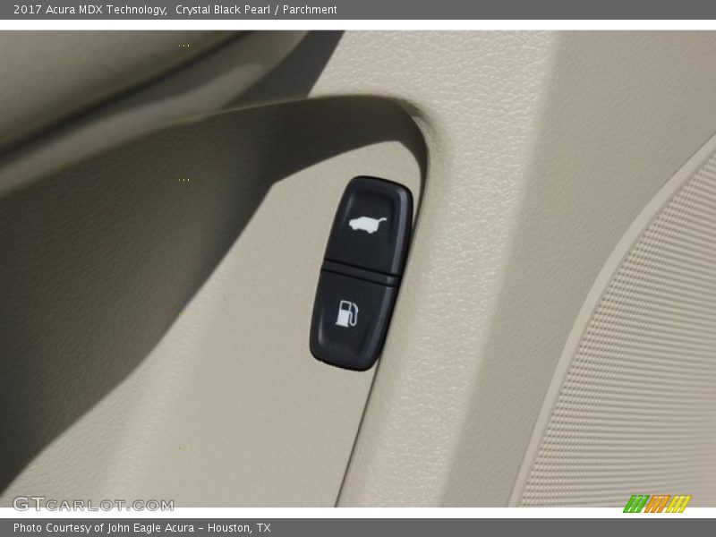 Crystal Black Pearl / Parchment 2017 Acura MDX Technology
