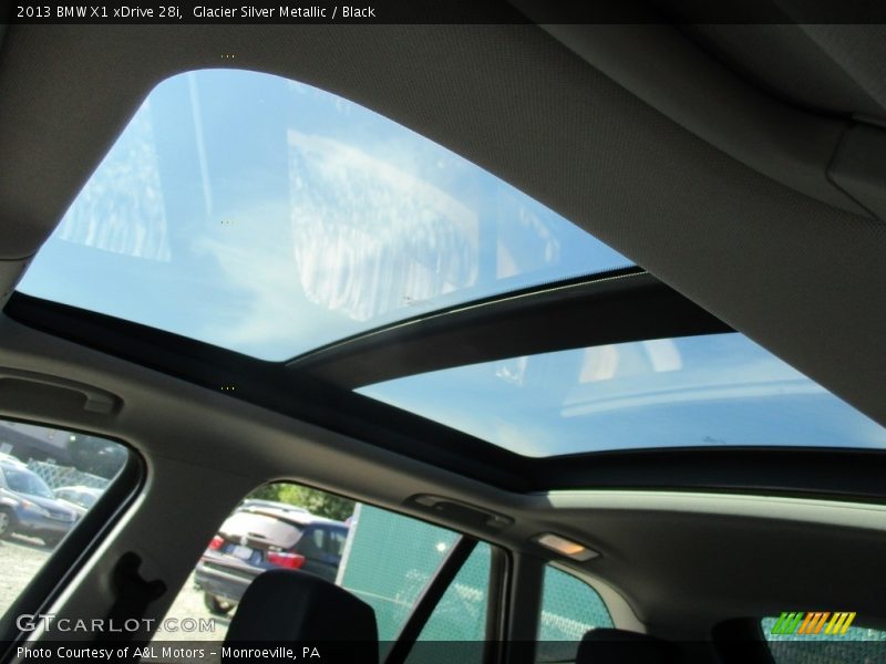 Glacier Silver Metallic / Black 2013 BMW X1 xDrive 28i