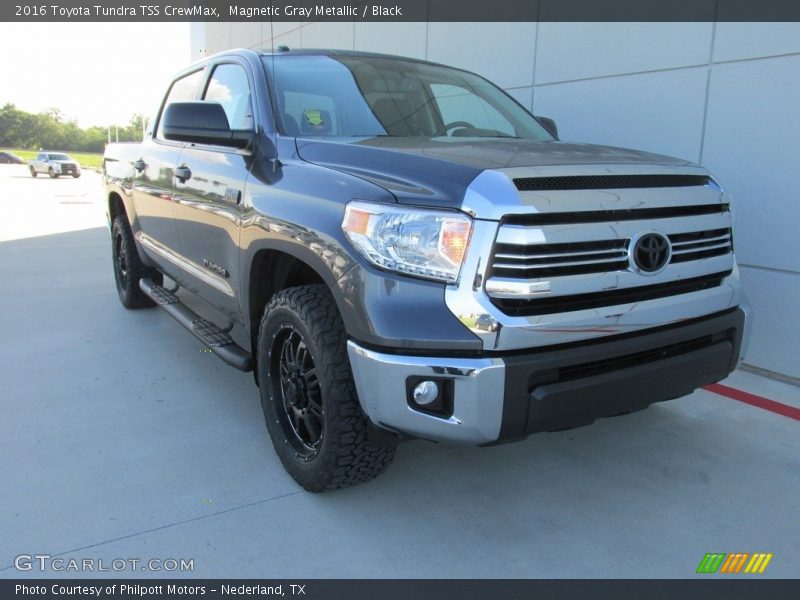 Magnetic Gray Metallic / Black 2016 Toyota Tundra TSS CrewMax