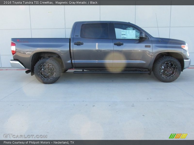 Magnetic Gray Metallic / Black 2016 Toyota Tundra TSS CrewMax