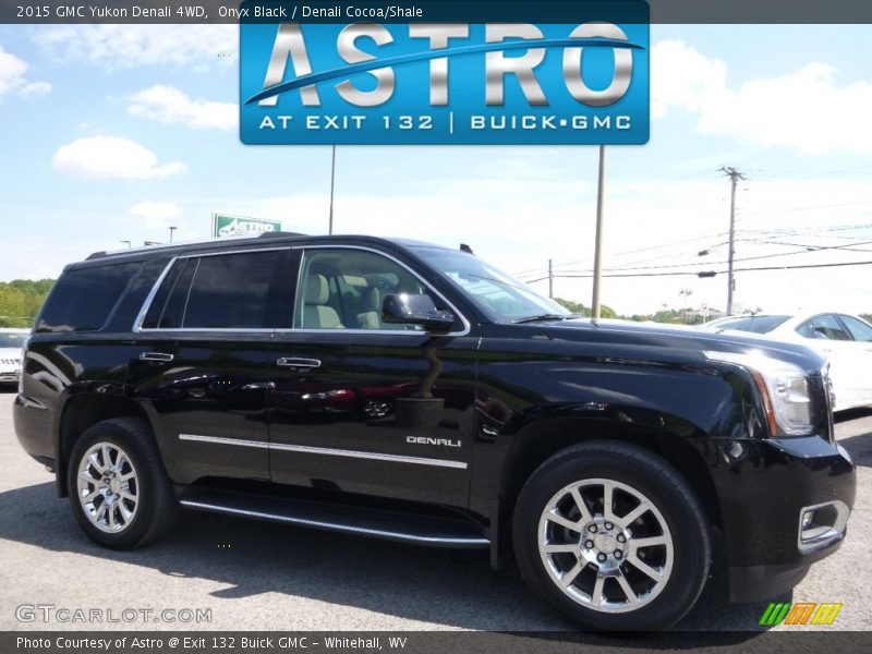 Onyx Black / Denali Cocoa/Shale 2015 GMC Yukon Denali 4WD