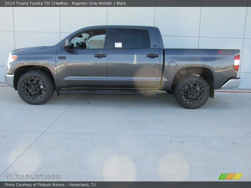 Magnetic Gray Metallic / Black 2016 Toyota Tundra TSS CrewMax