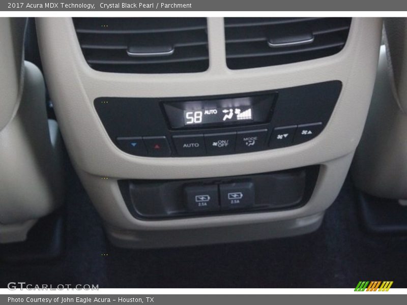 Crystal Black Pearl / Parchment 2017 Acura MDX Technology
