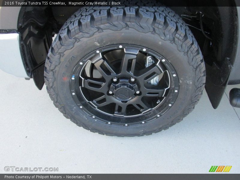 Magnetic Gray Metallic / Black 2016 Toyota Tundra TSS CrewMax