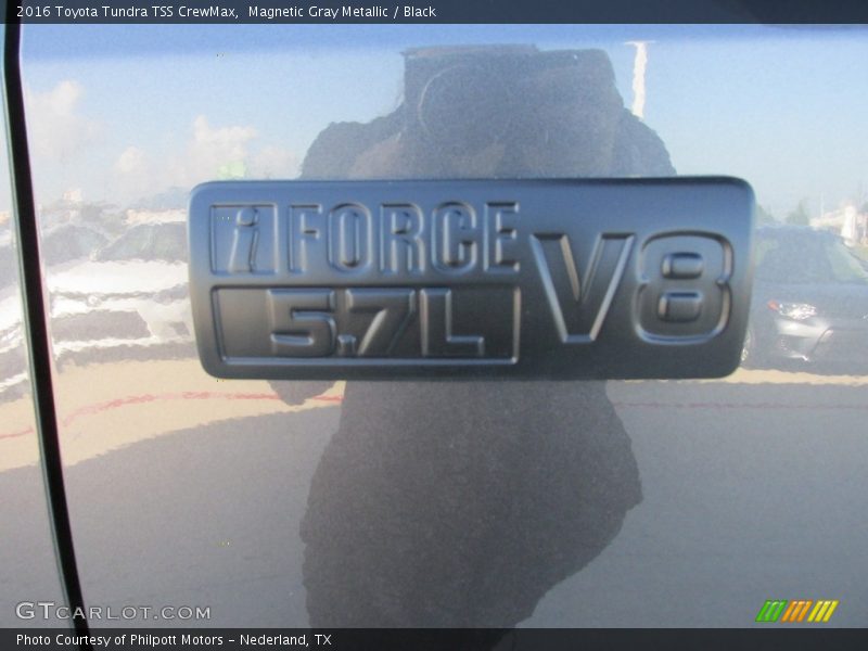 Magnetic Gray Metallic / Black 2016 Toyota Tundra TSS CrewMax