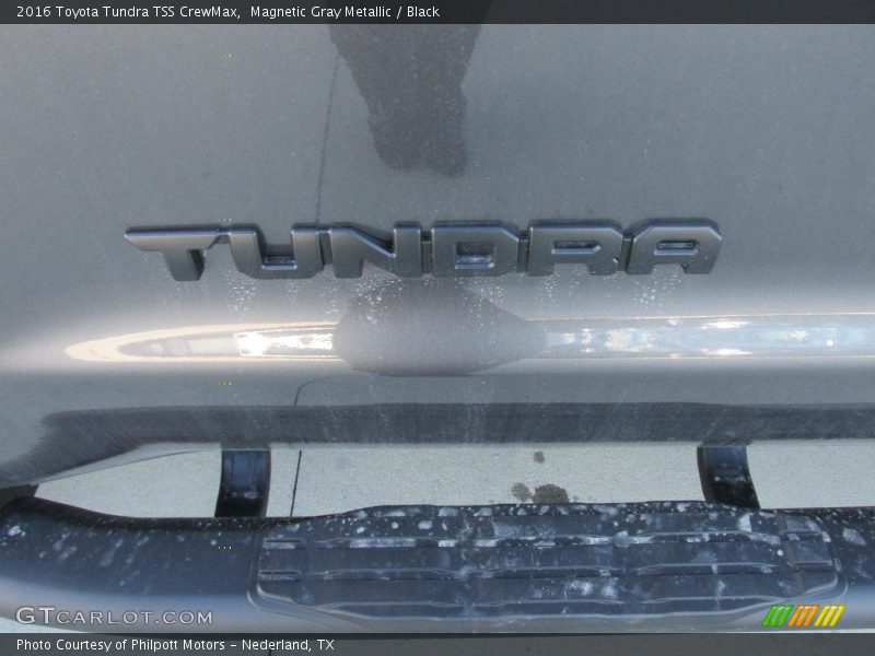 Magnetic Gray Metallic / Black 2016 Toyota Tundra TSS CrewMax
