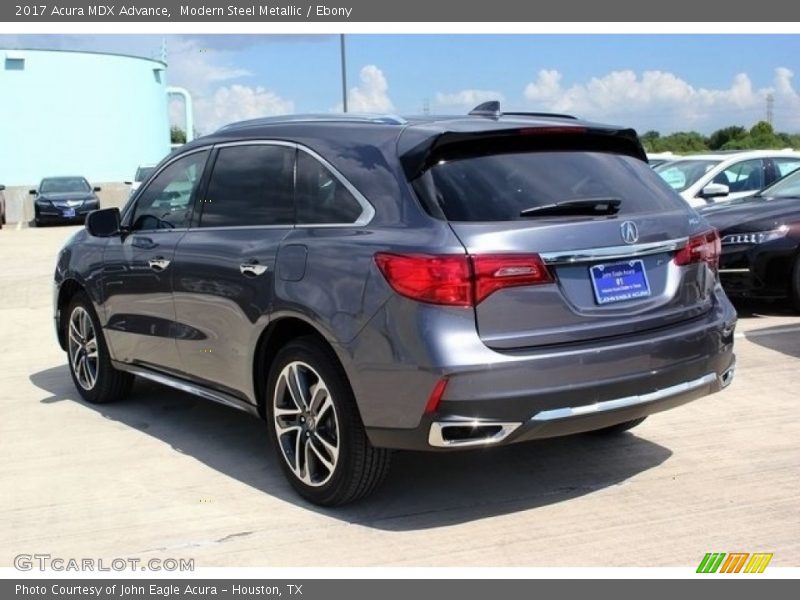 Modern Steel Metallic / Ebony 2017 Acura MDX Advance