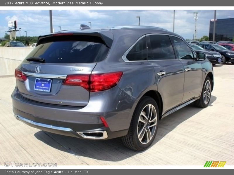 Modern Steel Metallic / Ebony 2017 Acura MDX Advance