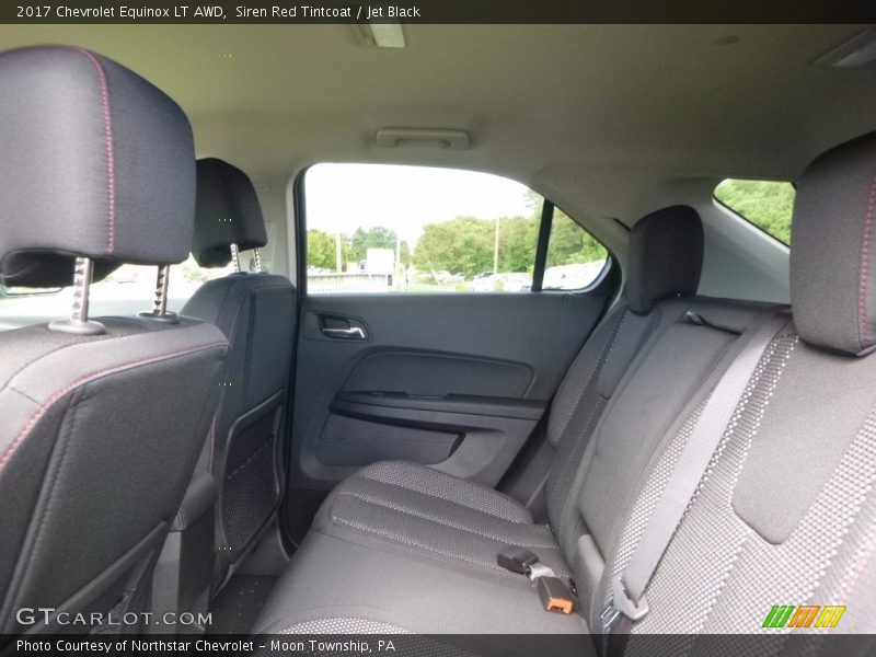 Siren Red Tintcoat / Jet Black 2017 Chevrolet Equinox LT AWD
