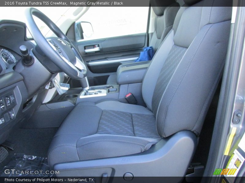 Front Seat of 2016 Tundra TSS CrewMax