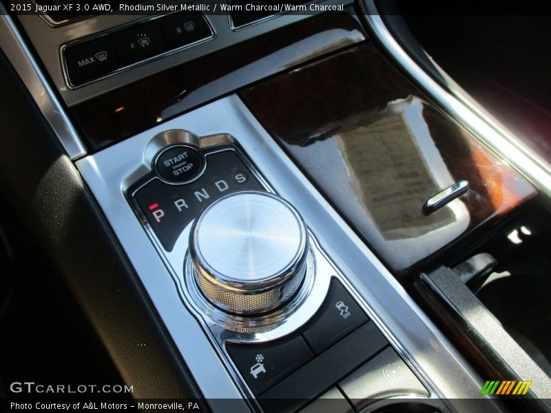 Rhodium Silver Metallic / Warm Charcoal/Warm Charcoal 2015 Jaguar XF 3.0 AWD