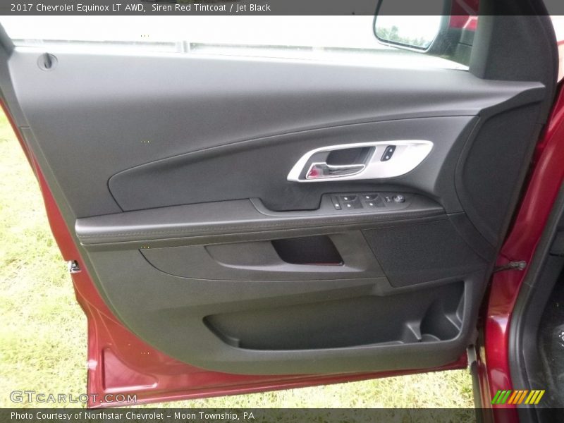Siren Red Tintcoat / Jet Black 2017 Chevrolet Equinox LT AWD