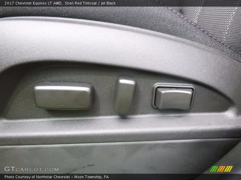 Siren Red Tintcoat / Jet Black 2017 Chevrolet Equinox LT AWD
