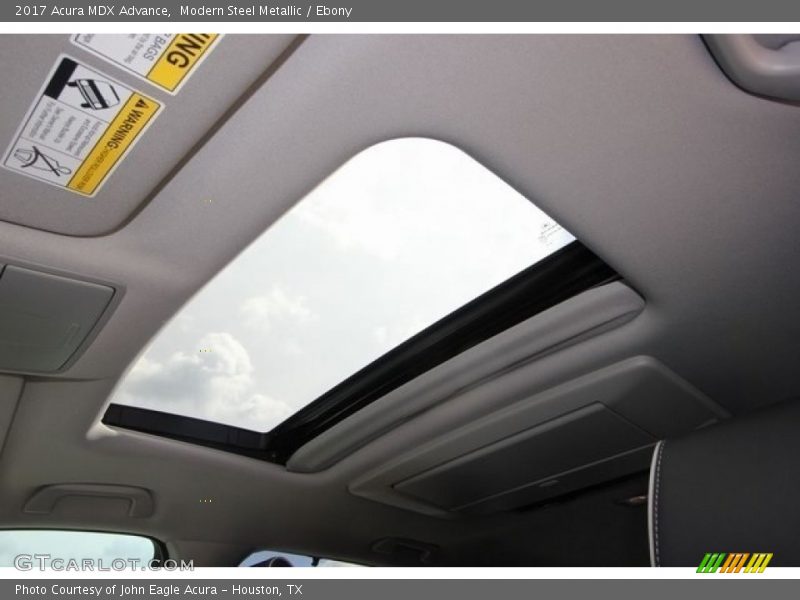 Modern Steel Metallic / Ebony 2017 Acura MDX Advance