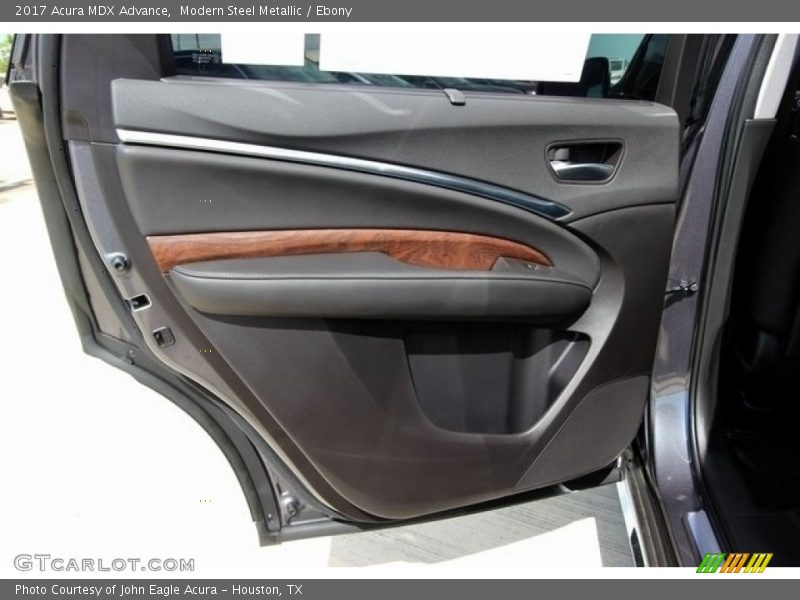 Modern Steel Metallic / Ebony 2017 Acura MDX Advance