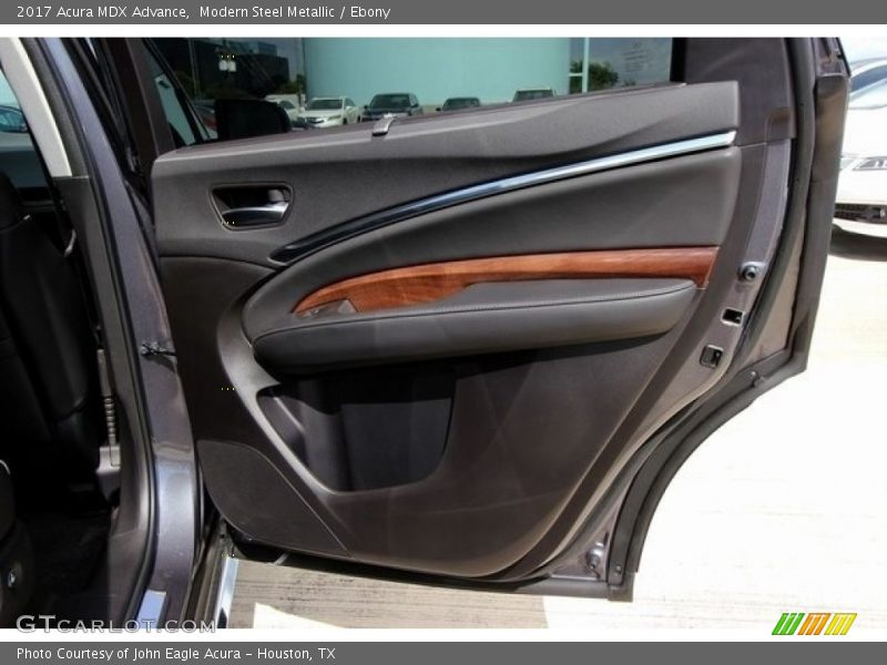 Modern Steel Metallic / Ebony 2017 Acura MDX Advance