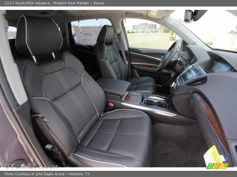 Modern Steel Metallic / Ebony 2017 Acura MDX Advance