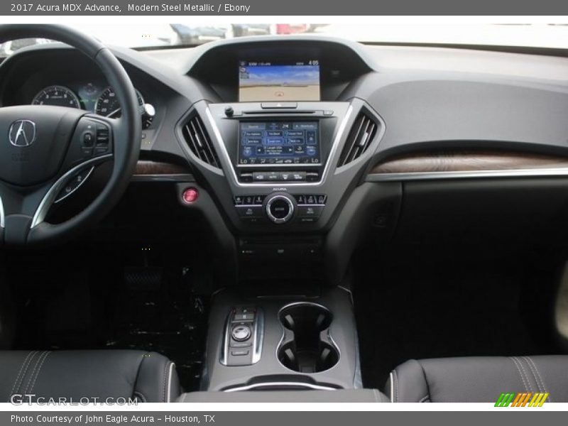 Modern Steel Metallic / Ebony 2017 Acura MDX Advance