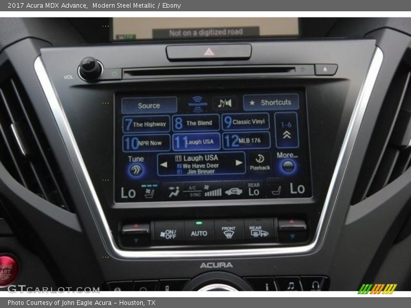 Modern Steel Metallic / Ebony 2017 Acura MDX Advance