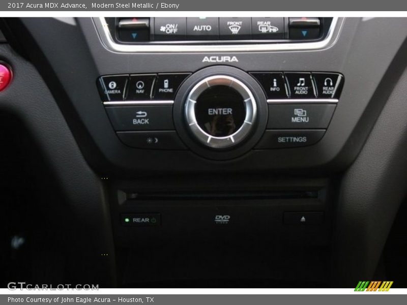 Modern Steel Metallic / Ebony 2017 Acura MDX Advance