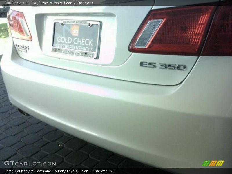 Starfire White Pearl / Cashmere 2008 Lexus ES 350