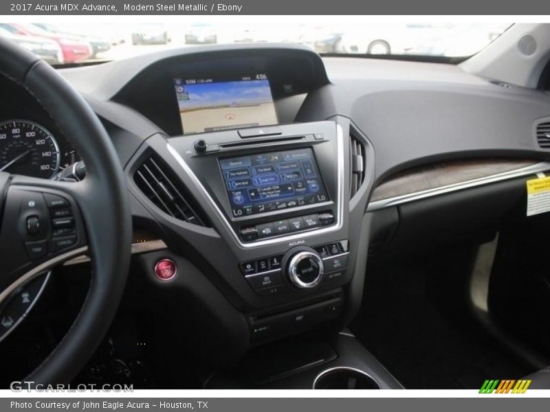 Modern Steel Metallic / Ebony 2017 Acura MDX Advance