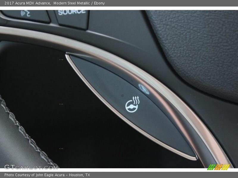 Modern Steel Metallic / Ebony 2017 Acura MDX Advance