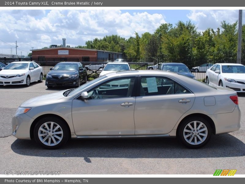 Creme Brulee Metallic / Ivory 2014 Toyota Camry XLE