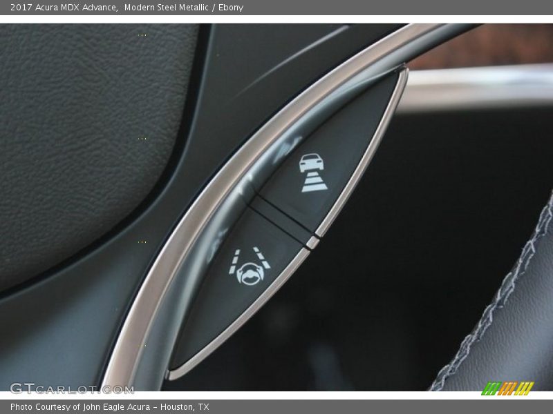 Modern Steel Metallic / Ebony 2017 Acura MDX Advance