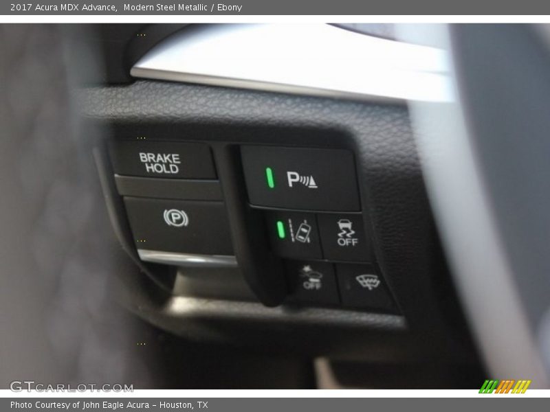 Modern Steel Metallic / Ebony 2017 Acura MDX Advance
