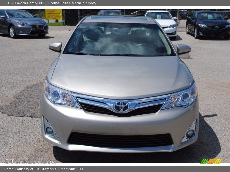 Creme Brulee Metallic / Ivory 2014 Toyota Camry XLE