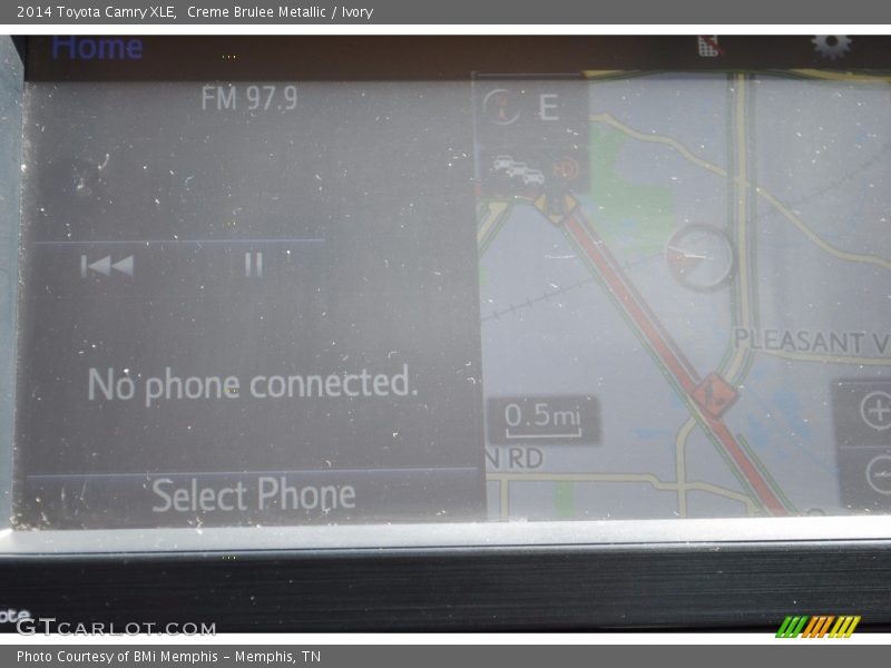 Creme Brulee Metallic / Ivory 2014 Toyota Camry XLE