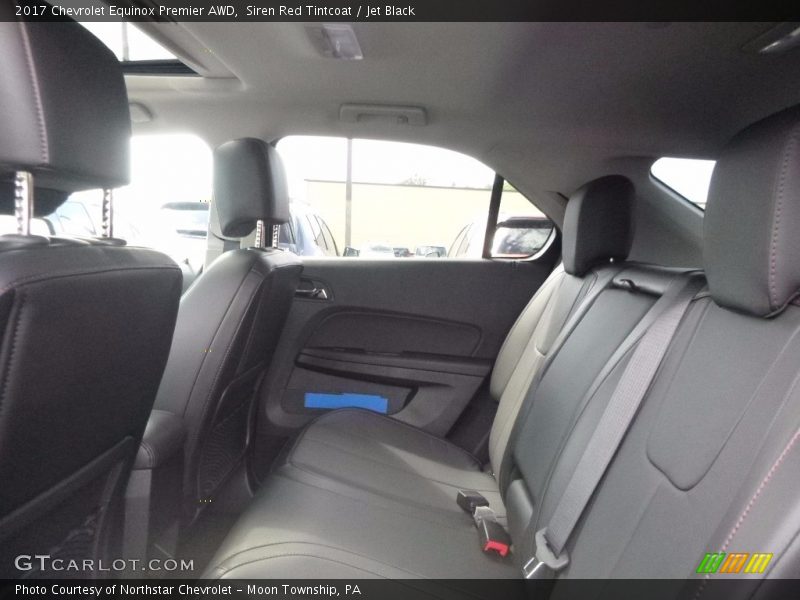 Siren Red Tintcoat / Jet Black 2017 Chevrolet Equinox Premier AWD