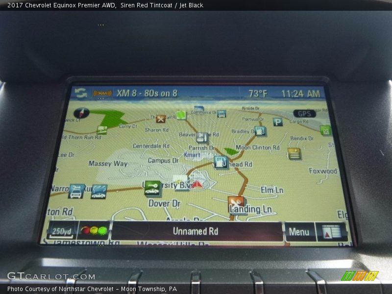 Siren Red Tintcoat / Jet Black 2017 Chevrolet Equinox Premier AWD