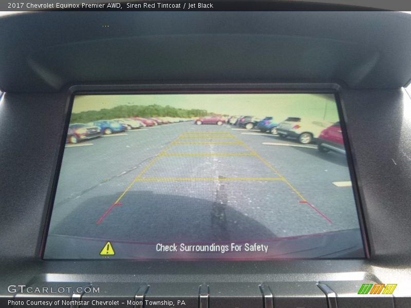 Siren Red Tintcoat / Jet Black 2017 Chevrolet Equinox Premier AWD