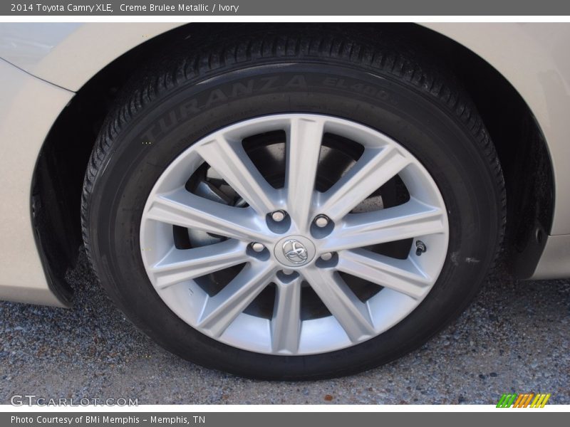 Creme Brulee Metallic / Ivory 2014 Toyota Camry XLE