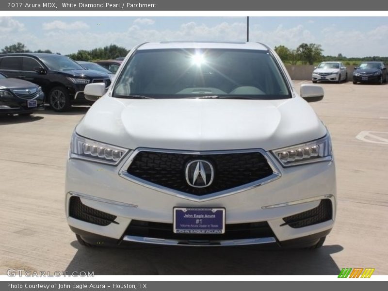 White Diamond Pearl / Parchment 2017 Acura MDX